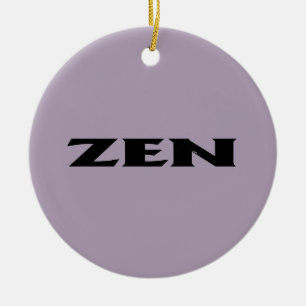 Zen-Schwarz-Keramik Keramik Ornament