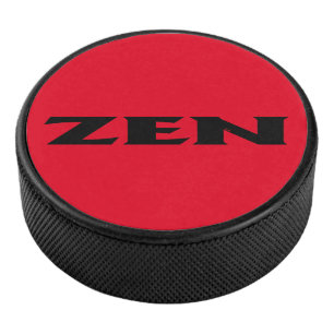 Zen-Schwarzhockeypuck Eishockey Puck