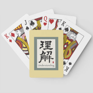 Zen Scroll "Verständnis" Spielkarten