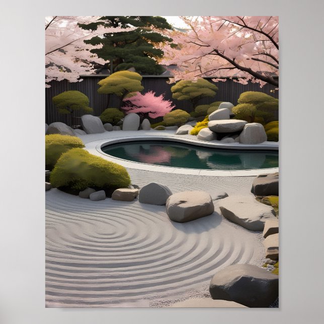 Zen Serenity Poster (Vorne)