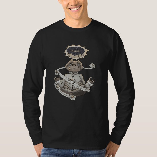Zen Sloth T-Shirt (Vorderseite)