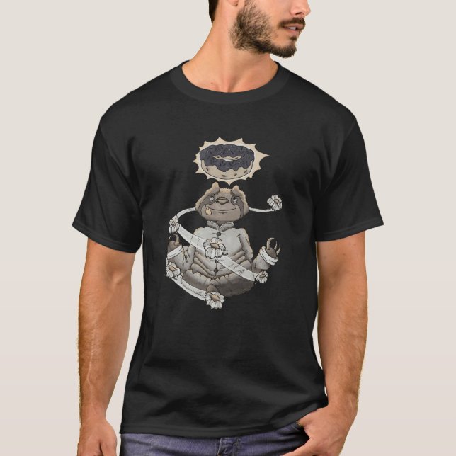 Zen Sloth T-Shirt (Vorderseite)