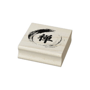 ZEN spirit Wood Art Stamp Gummistempel