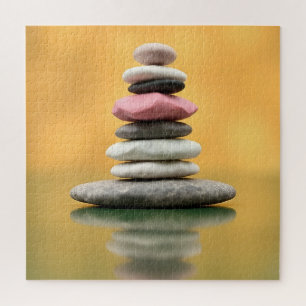 Zen Spirituelle Steine Balance therapeutische Kuns Puzzle