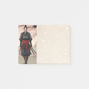ZEN Spirituosen Samurai sakura Post-it Klebezettel