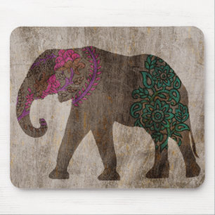 Zen-Stammes- asiatischer Elefant Mousepad