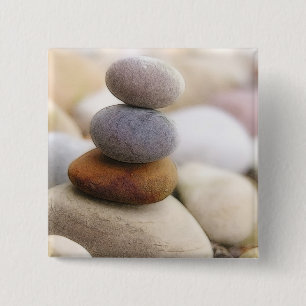 Zen-Steingarten Button