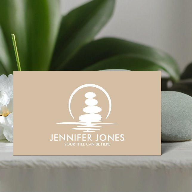 Zen Stones - Harmonie und Ruhe Visitenkarte (Von Creator hochgeladen)