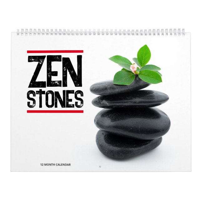 Zen Stones Kalender (Titelbild)