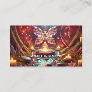 Zen Stones Massage Therapeut Visitenkarte