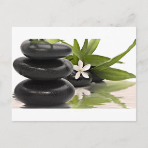 Zen Stones Postkarte