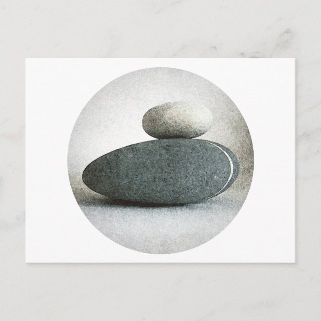ZEN STYLE POSTCARD POSTKARTE (Vorderseite)