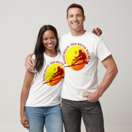 Zen Surfer (Sunburst) Bondi Beach T-Shirt
