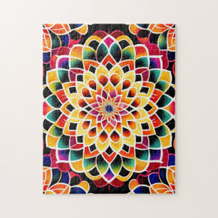 Zen Süße Farbige Mandala Puzzle