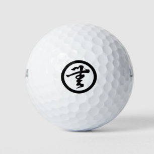 Zen Swing: 無 文 字 Kamon Golf Ball Elegance