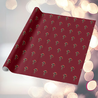 Zen Teen Christmas Elf Wrapping Paper Geschenkpapier