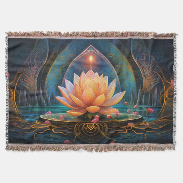 Zen Throw Blanket Decke (Vorderseite)