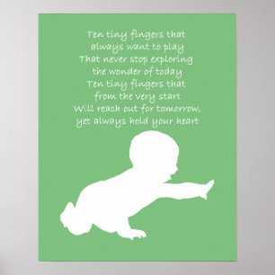 Zen Tiny Fingers Poster