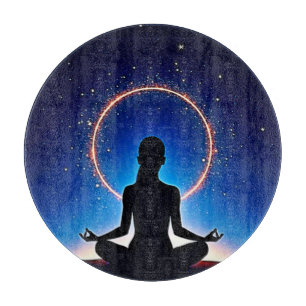 Zen unter Sternen: Kosmische Meditation Schneidebrett