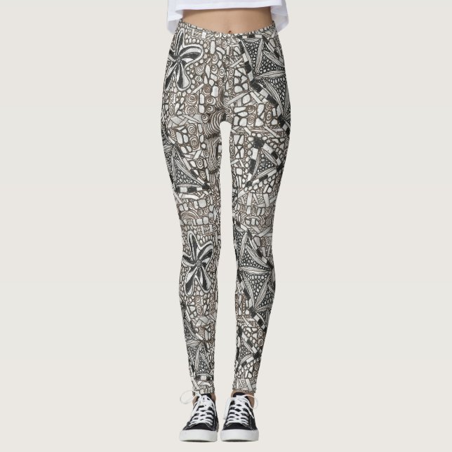 Zen-Variation Leggings (Vorderseite)