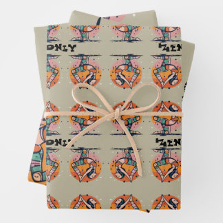 Zen Vibes Nur Geschenkpapier Set