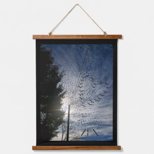 ZEN WANDTEPPICH MIT HOLZRAHMEN