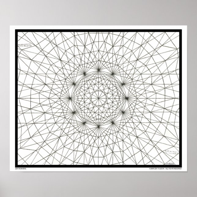 Zen Webverse Coloring Poster (Vorne)