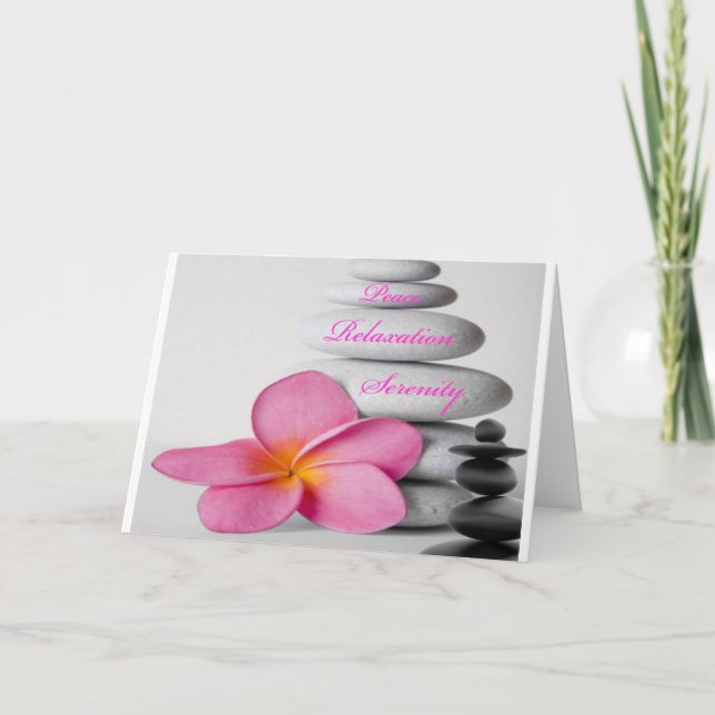 Zen Wellness-Center Nature Karte (Vorderseite)