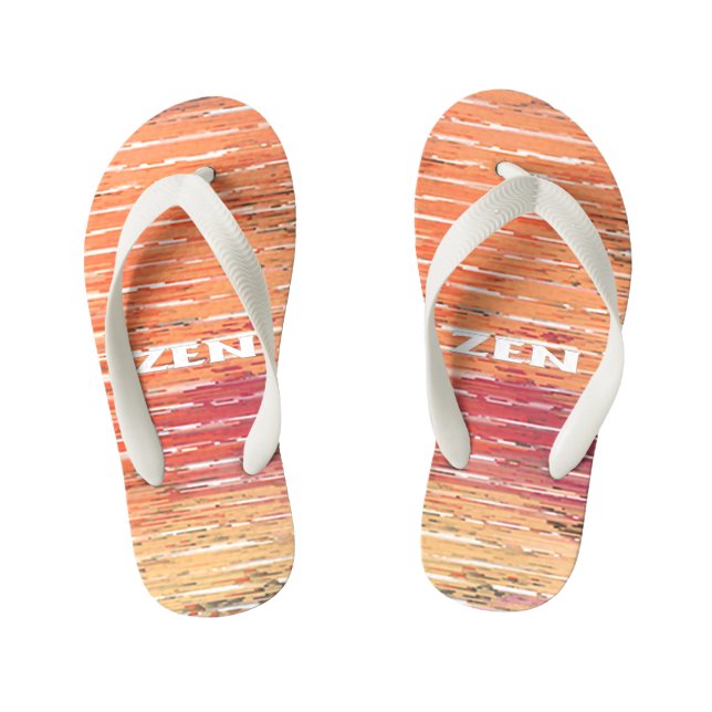 Zen-Wildleder Kinderbadesandalen (Fußbett)