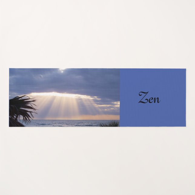 Zen Yoga Mat Yogamatte (Vorderseite (Horizontal))