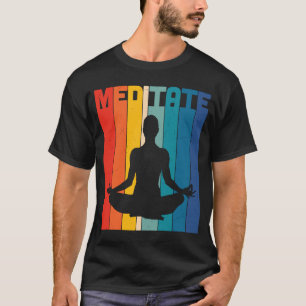 Zen Yoga Meditation Cool Graphic Plus Si T-Shirt