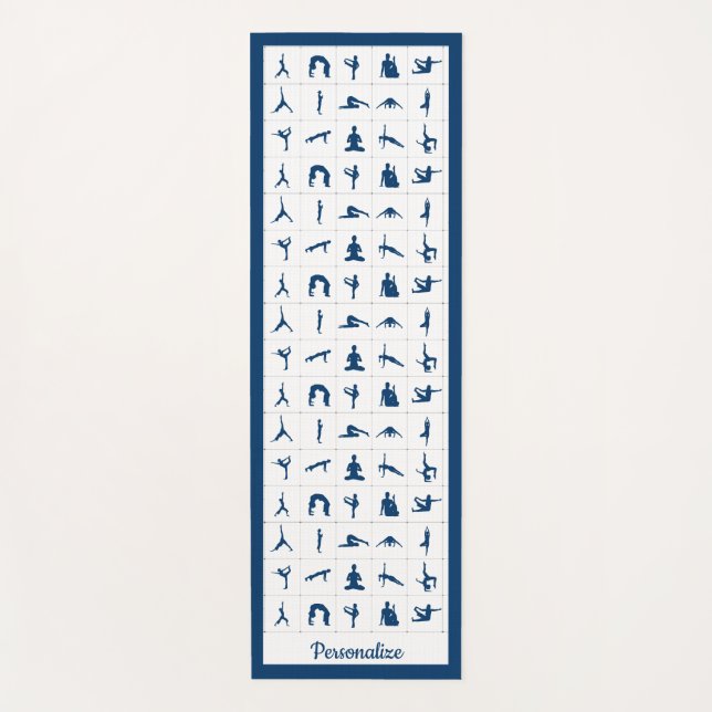 Zen Yoga Meditation Lotus Tree of Life Namaste Yogamatte (Vorderseite)