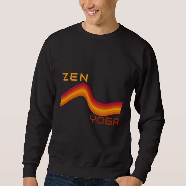 Zen Yoga Mindfulness 11 Sweatshirt (Vorderseite)