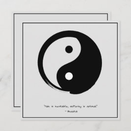 Zen Zitat: Weisheit und Meditation Einladung