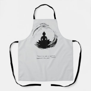 Zen Zitat: Weisheit und Meditation Schürze