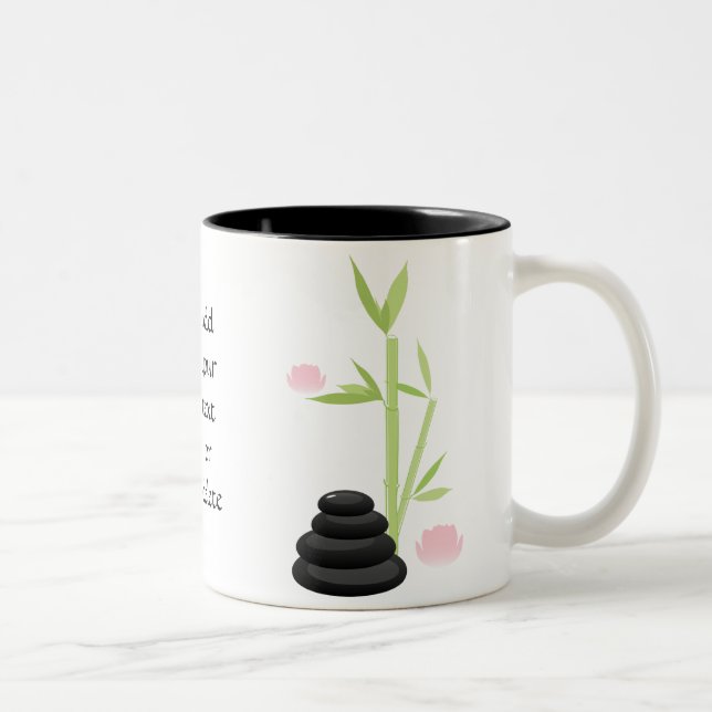 Zen Zweifarbige Tasse (Rechts)