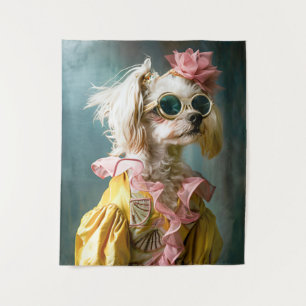 Zena Maltese Wandteppich