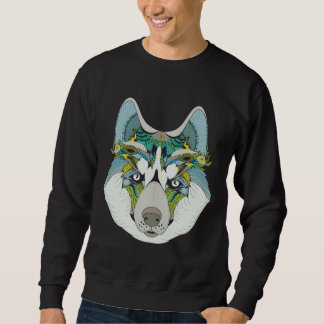 Zenart Gemustert Husky Sweatshirt