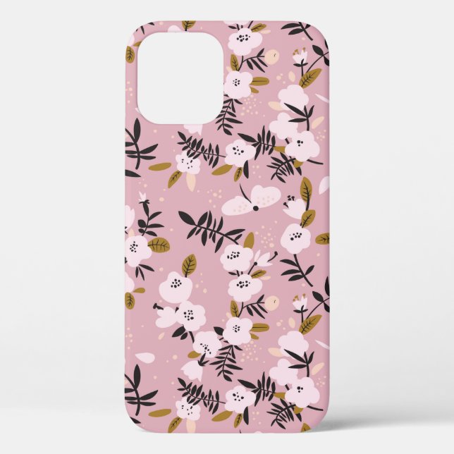 Zender Frühlingskirsche blühen auf rosa  Case-Mate iPhone Hülle (Rückseite)