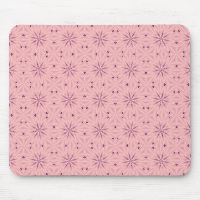 Zender rosa Pixel Mousepad (Vorne)