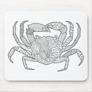 Zendoodle Krabbe Mousepad