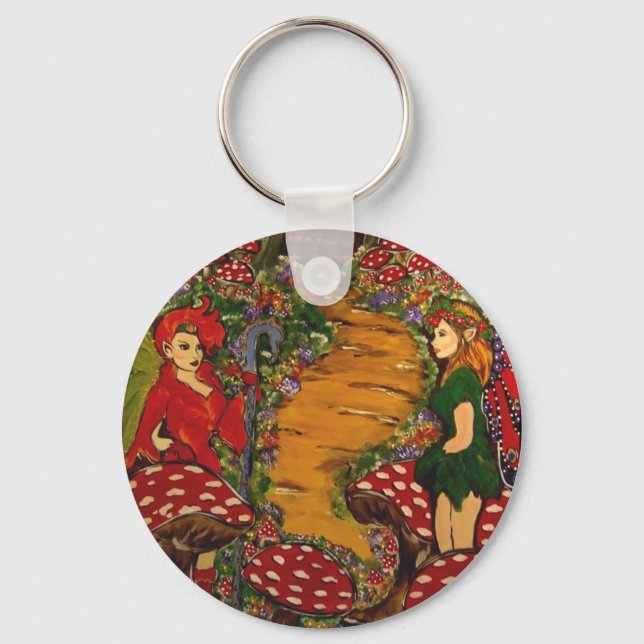 Zenefria & Samaia Fairy Schlüsselanhänger (Vorderseite)