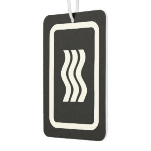 Zener Card 3 Vertikale Wavy Lines Autolufterfrischer
