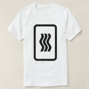 Zener Card   3 Vertikale Wavy Lines T-Shirt