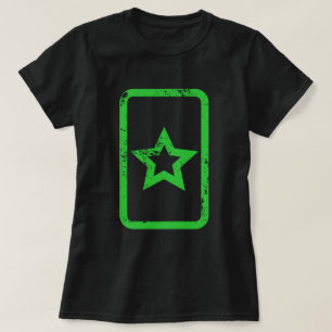 Zener Card Hollow 5 Point Star {Vintag} T-Shirt