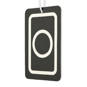 Zener Card   Hollow Circle Autolufterfrischer
