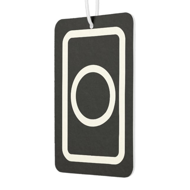Zener Card | Hollow Circle Autolufterfrischer (Links)