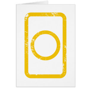 Zener Card   Hollow Circle {Vintag} Card