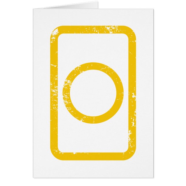 Zener Card | Hollow Circle {Vintag} Card (Vorne)