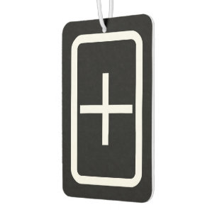 Zener Card Pluszeichen Autolufterfrischer